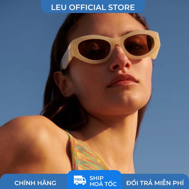 Kính mát Sunnies Studio Alba chống uv gọng nhựa sinh học an toàn thời trang nam nữ có sẵn
