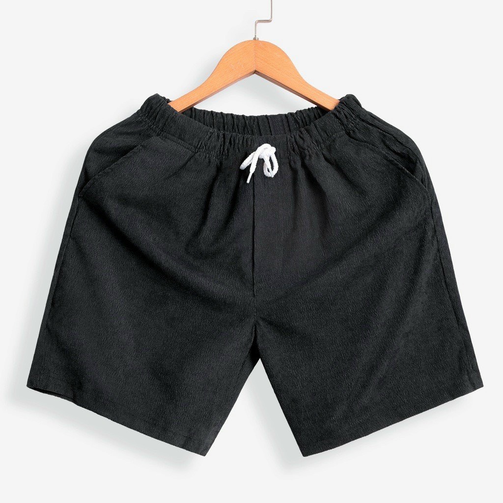 Quần short,quần đùi nam vải nhung tăm dáng thể thao