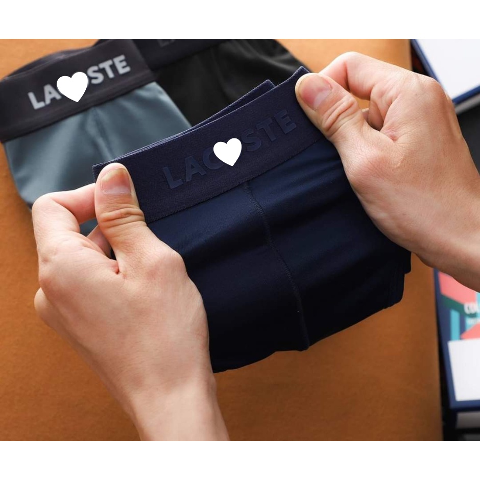 [ SIÊU RẺ ] Quần Lót Nam CHÉO in chữ LA….COS…..TE , chất thun cotton lạnh thoáng mát, trẻ trung không hầm bí