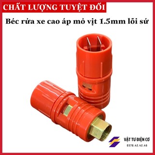 Béc rửa xe cao áp mỏ vịt 1.5mm lõi sứ ren 13