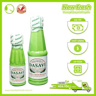 Muối Ớt Xanh Dasavi Chuyên Chấm Hải Sản Chai 260Gr [Giao Nhanh HCM]