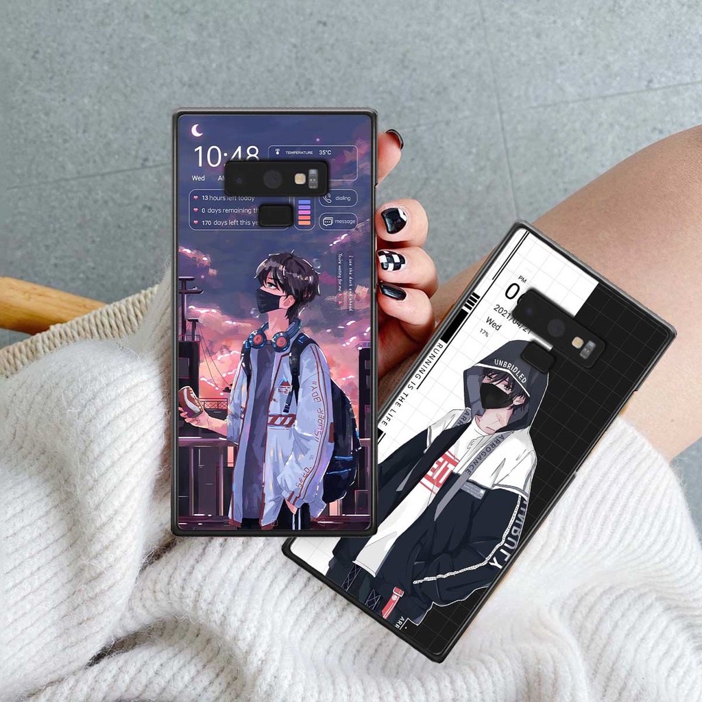 Ốp lưng Samsung Note 9 hình anime boy girl phong cách thời trang, ốp rẻ đẹp