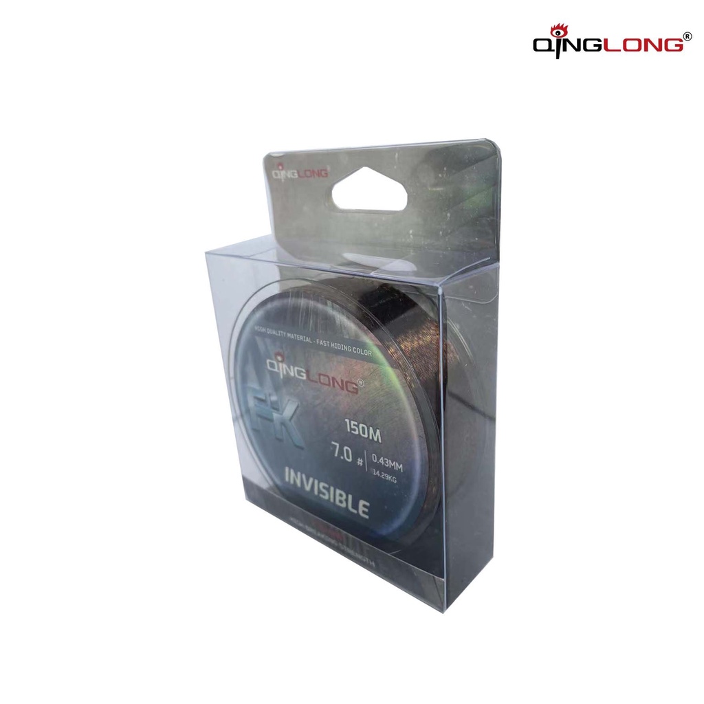 Cước câu cá, dây câu cá, dây trục Qinglong FK Invisible 150m