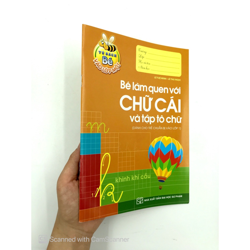 Sách_Tủ Sách Cho Bé Vào Lớp 1 - Bé Làm Quen Với Chữ Cái