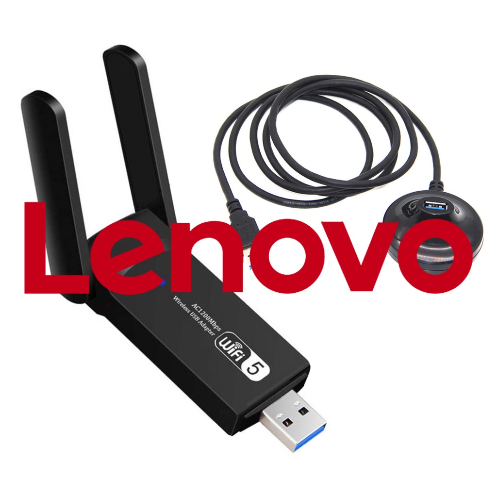 Bộ Phát Sóng WiFi 1200Mbps Băng Tần Kép 2.4GHz / 5GHz USB Cho PC