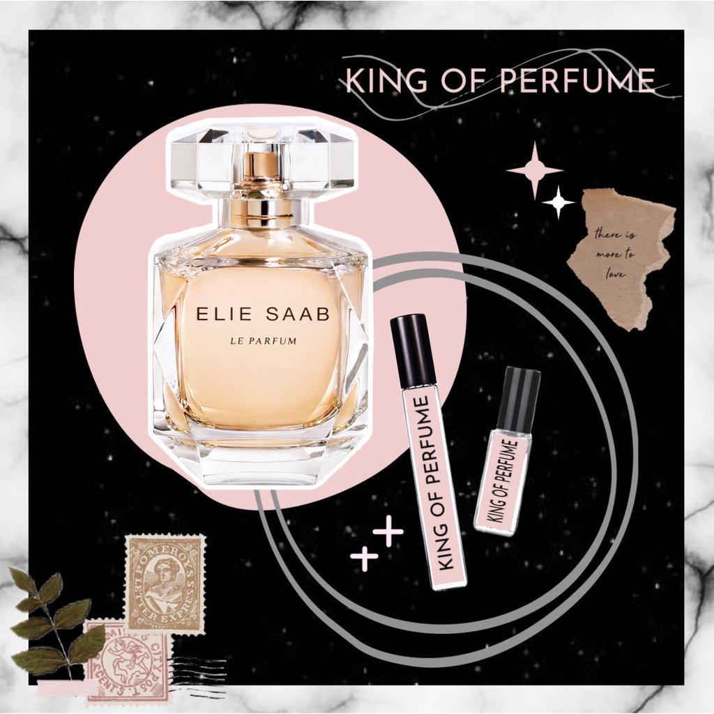 ♘♞ Nước hoa Elie Saab Le Parfum Eau de Parfum ᴛᴇsᴛᴇʀ - 𝒦𝒾𝓃𝑔 𝑜𝒻 𝒫𝒶𝓇𝒻𝓊𝓂𝓈 ♘♞