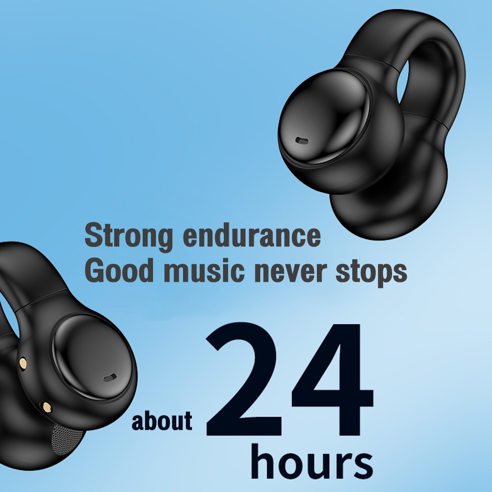 Tai nghe thể thao không dây VIRWIR bluetooth 5.3 dạng kẹp vành tai cao cấp