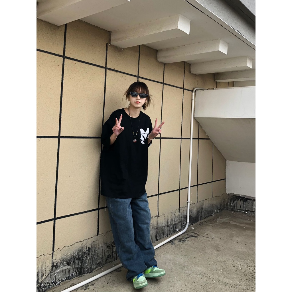 Áo Thun Nữ Ngắn Tay In Chữ Mới