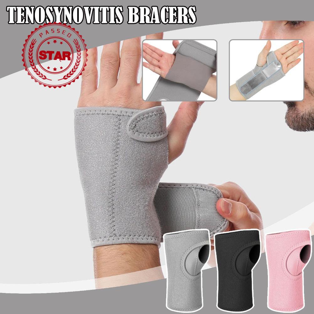 Băng Đeo Cổ Tay Cố Định Bằng Thép Thoáng Khí Chống Bong Gân Có Thể Điều Chỉnh V4B2