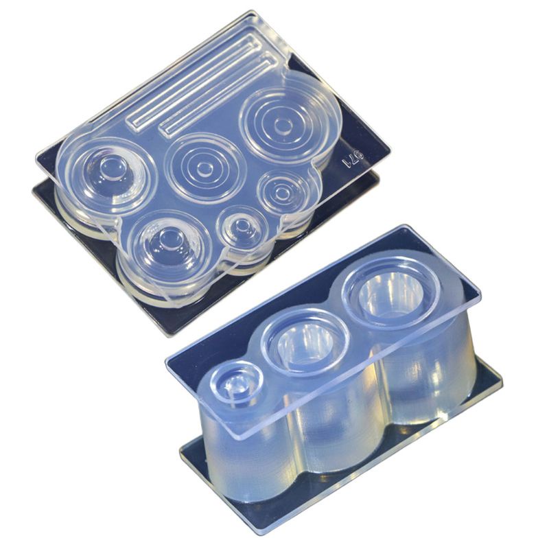 Khuôn Silicone Làm Ống Hút Hình Bình Sữa DIY Cho Trẻ Em