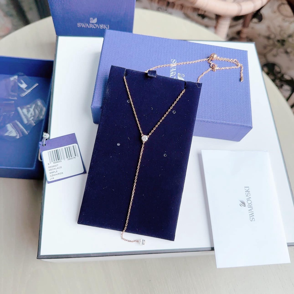 Dây chuyền Swarovski 5539007 dài đính đá - Vòng cổ đính đá Swarovski