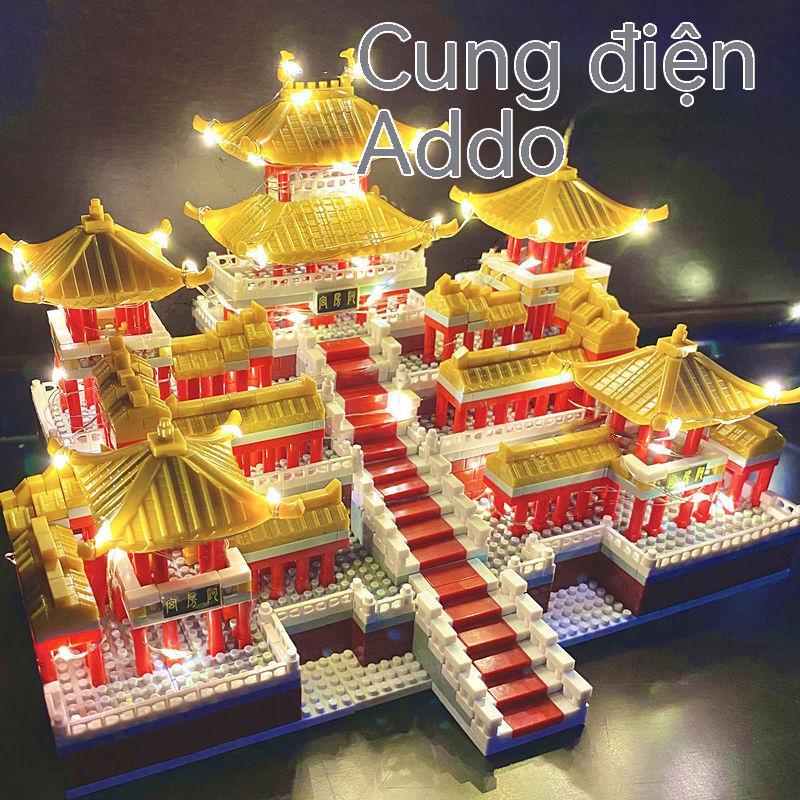 Bộ Đồ Chơi Lắp Ráp Lego Hình Chim Hạc Màu Vàng Cỡ Lớn 1,000 Yuan