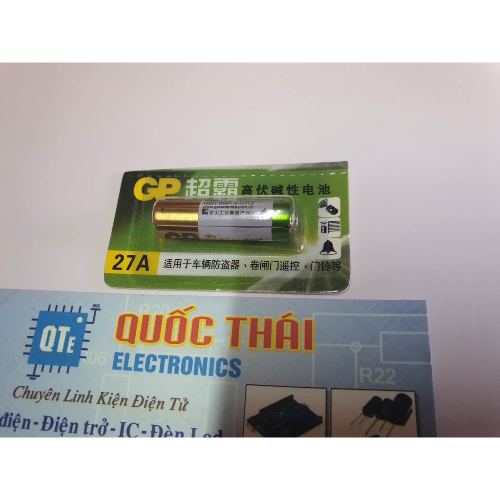 Pin 12v 27A chuyên dùng cho remote