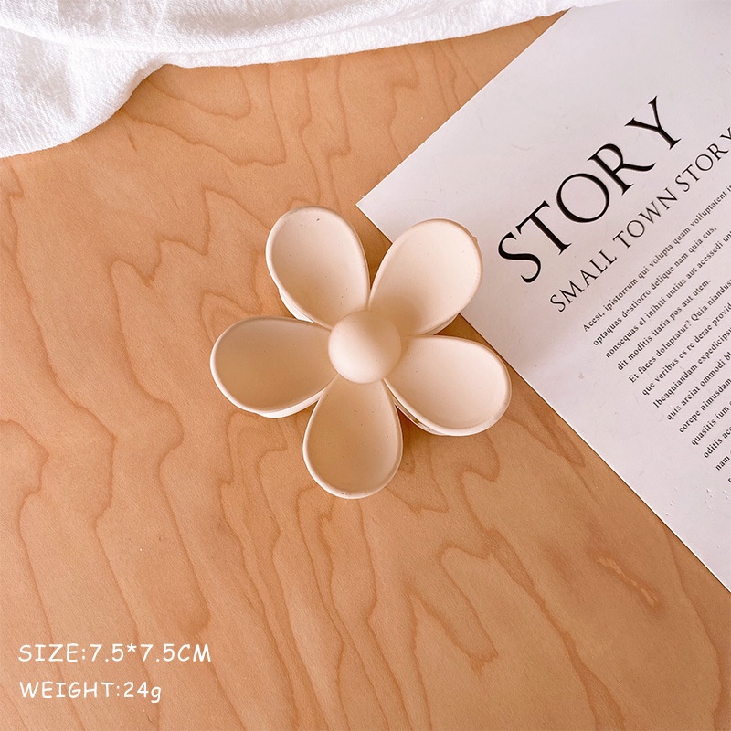 Kẹp tóc, cài tóc nữ bông hoa 5 cánh xinh xắn LOZI (CT01)