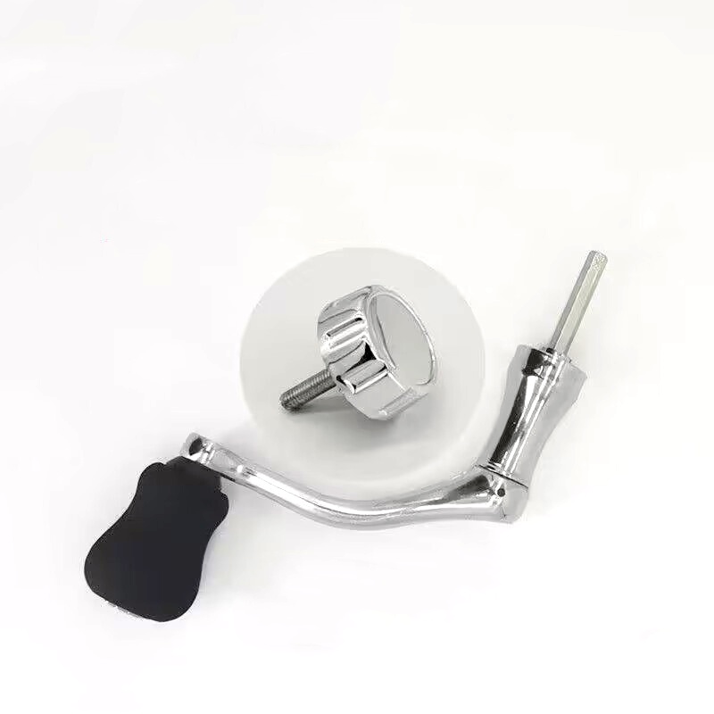 Tay Quay Máy Câu Cá Thay Thế Bằng Kim Loại Với Núm Xoay Bằng Nhựa