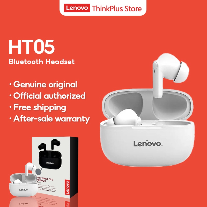 Tai nghe Lenovo HT05 9D bluetooth 5.0 Hifi không dây chống nước IPX5 có micrô chất lượng cao