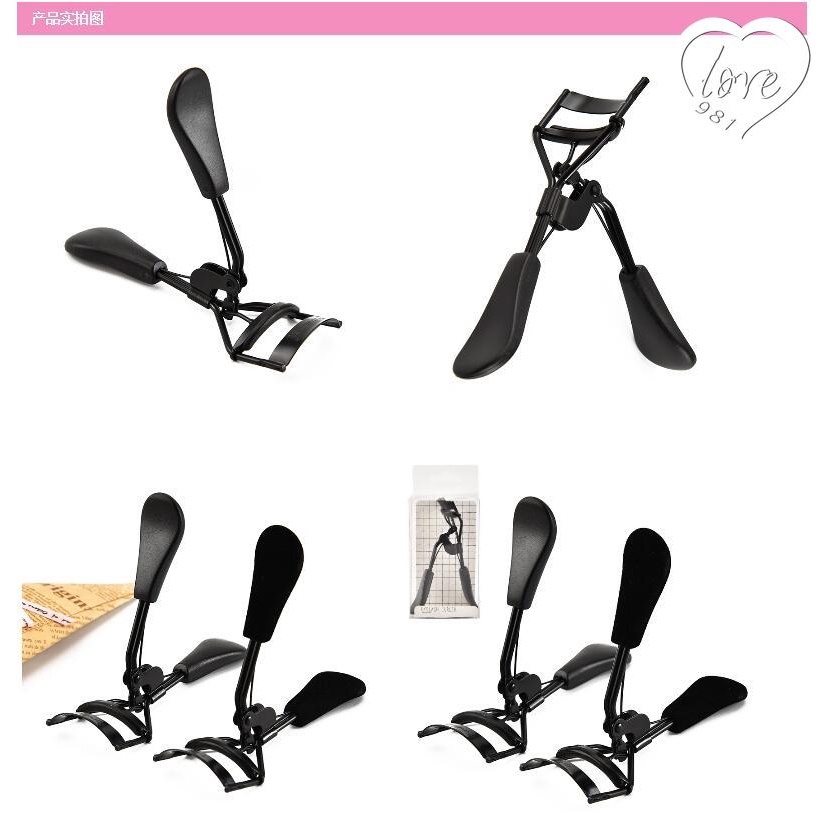 Dụng Cụ Uốn Lông Mi Màu Đen Tiện Dụng Cho Nữ