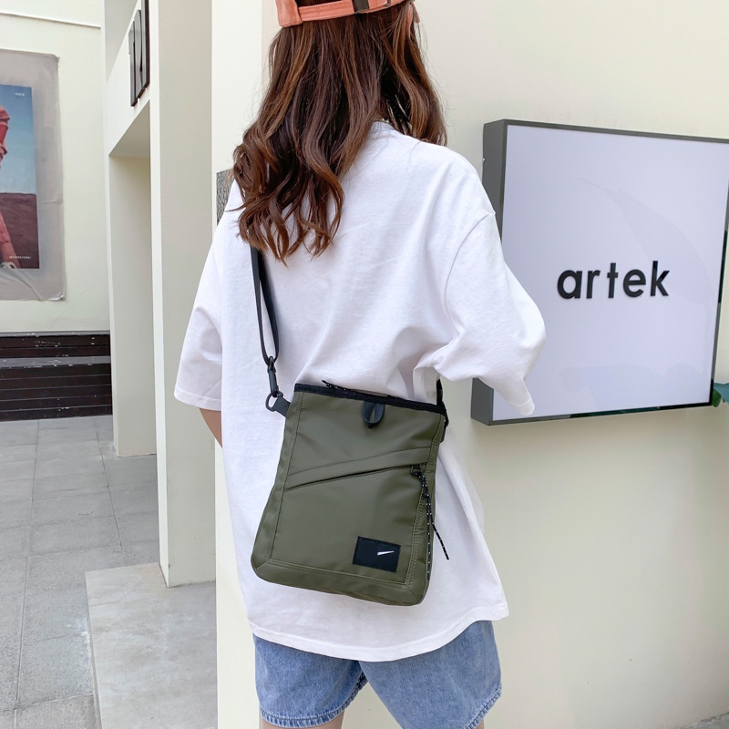 Túi Đeo Chéo Ni//ke Vai Thể Thao Nam Sinh Viên Hip-hop Du Lịch Nylon Cặp Đôi Thường