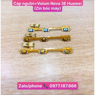 Cáp nguon + Volume huawei Nova 3E (Zin bóc máy)