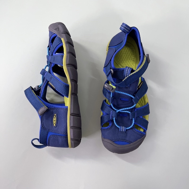 Sandal keen rọ bé trai xanh