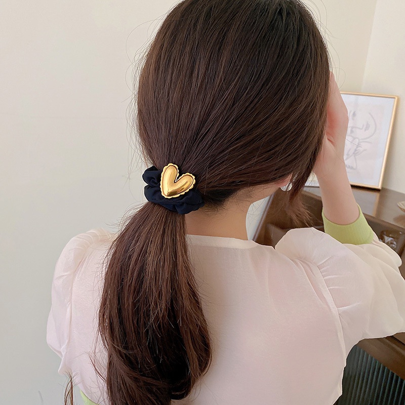 Kẹp Tóc Đuôi Ngựa Mini Hình Cá Mập Phong Cách Vintage