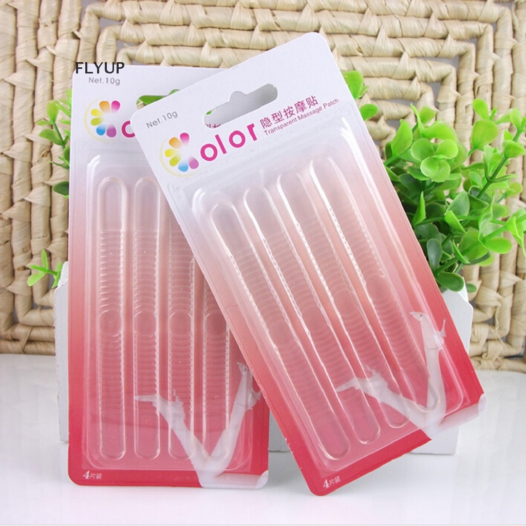 Bộ 4 Miếng Đệm Silicone Dán Gót Giày UnisexBộ 4 Miếng Đệm Silicone Dán Đế Giày Unisex