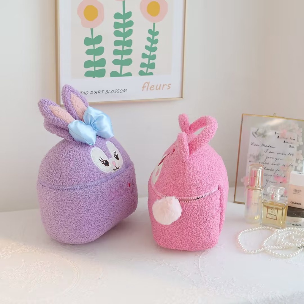 Sam Túi Đựng Mỹ Phẩm Xách Tay Linabell StellaLou Lucifer Sullivan Hoạt Hình Lotso Kuromi Cinnamoroll Làm Quà Tặng Cho Bé Gái