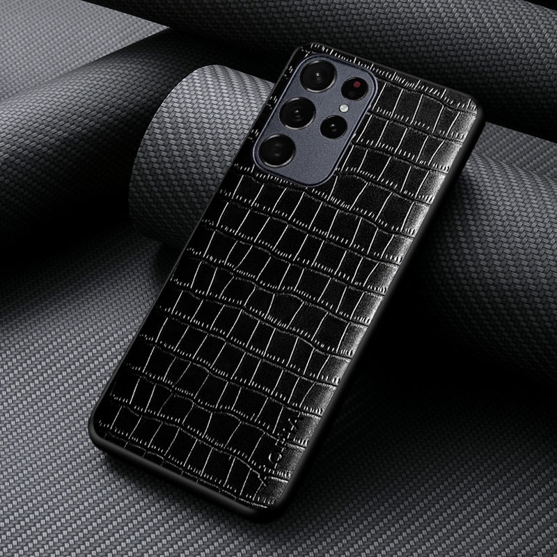 Sang Trọng Ốp Lưng Da Cá Sấu Cho samsung galaxy s23 plus ultra 5g premium samsung galaxy s23 ultra plus