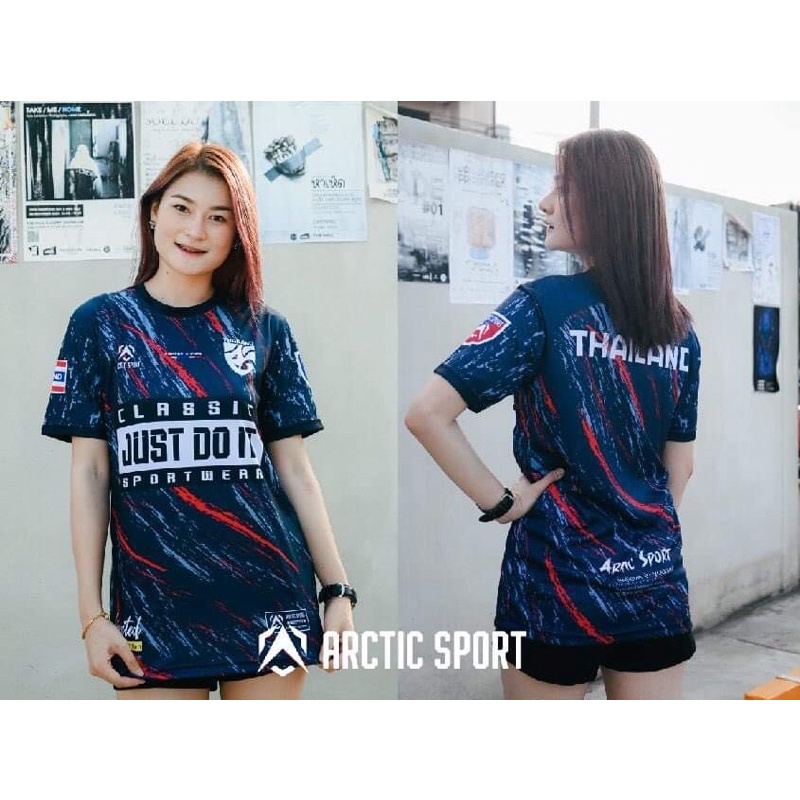 Áo Thun Thể Thao Bóng Đá Thái Lan futsal artic Thời Trang Chạy Bộ Ngoài Trời jersi jog