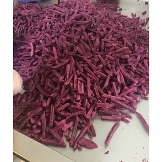 500 gr - 1 kg khoai lang tím sấy cọng