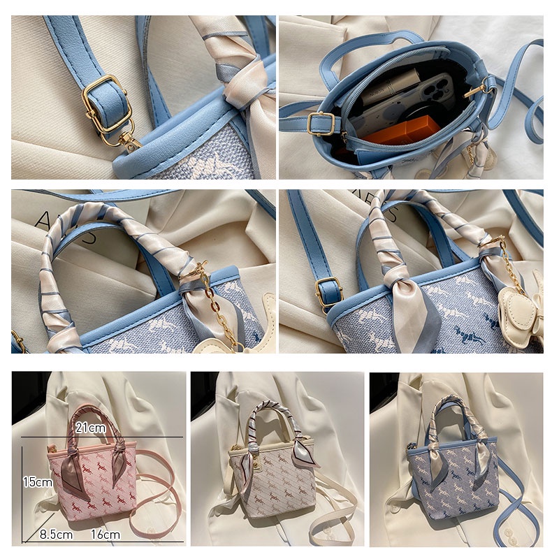 AlphaZ Túi Tote Đeo Vai Thiết Kế Đơn Giản Thời Trang Cao Cấp Dễ Phối Đồ Thời Trang Công Sở Cho Nữ