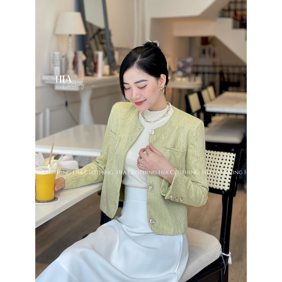 ÁO KHOÁC DẠ BY HIA V820