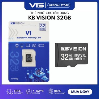 Thẻ nhớ kbvision 32gb microsd ultra class 10, 32gb | 64gb | 128gb chuyên dụng cho camera - vts smarthome