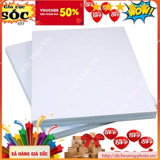 Giấy thuốc 1 mặt 130g - a4 chất lượng tốt đảm bảo ineco