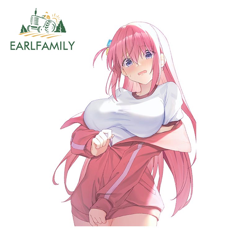 Tai Nghe Nhét Tai 13Cmx9.1Cm Goou hitori bocchi the rock! Đề Can vinyl Chống Nước Dán Kính Chắn Gió Xe Hơi