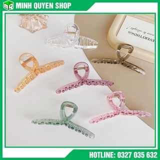 Kẹp Tóc Bóng Trong Suốt Phong Cách Trẻ Trung Hiện Đại