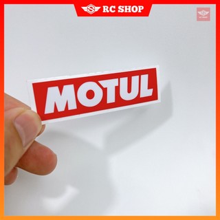 Tem MOTUL Dán Xe Siêu Ngầu [7cm x 2cm]