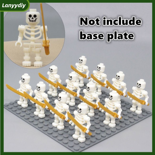 Set 12 Mô Hình Lego Nhân Vật Chiến Binh Kiếm Xương