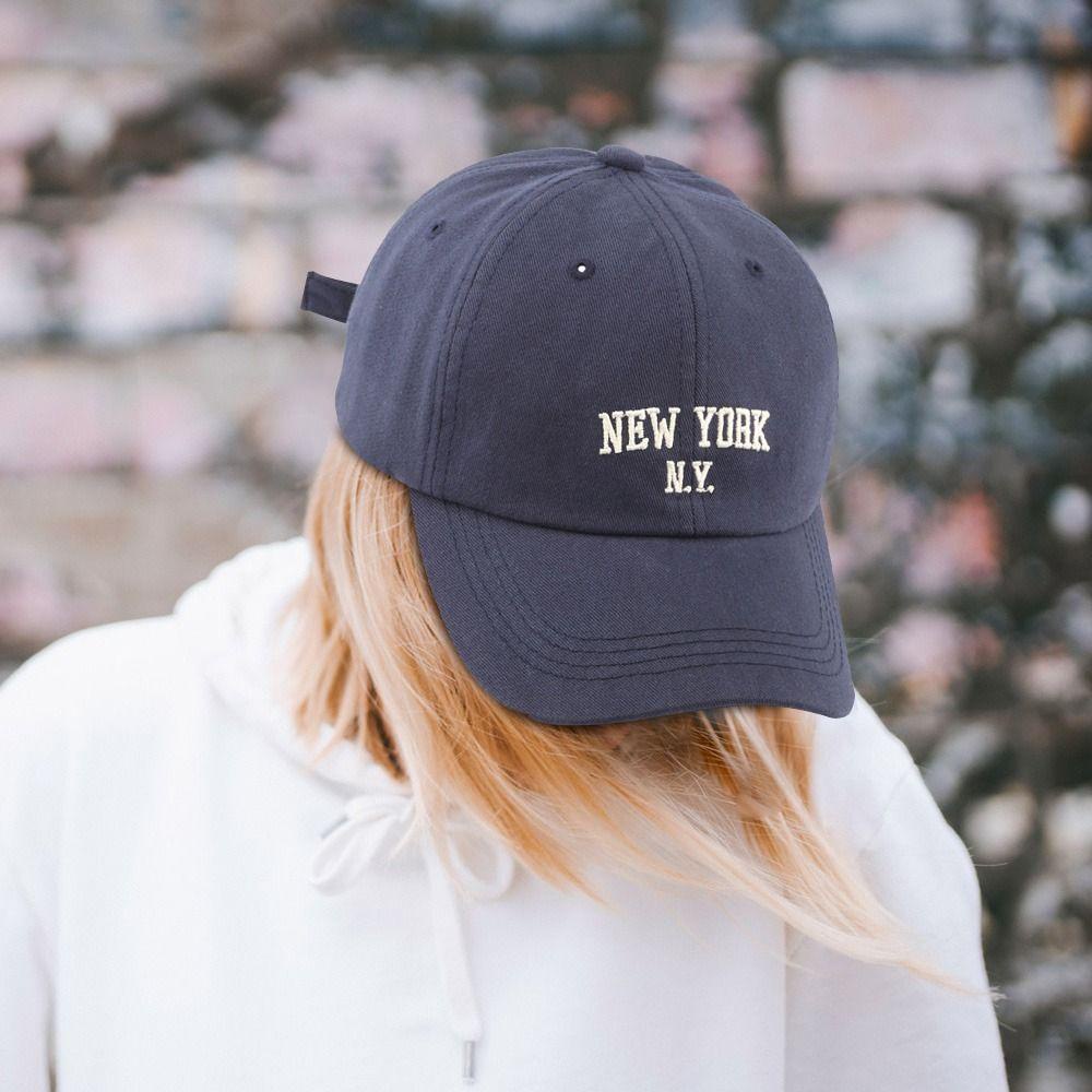 MOILYVN Bán Chạy Mũ Lưỡi Trai Thêu Chữ Phong Cách Retro