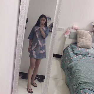 ORDER - Đầm sườn xám dáng suông ( Có ảnh thật )