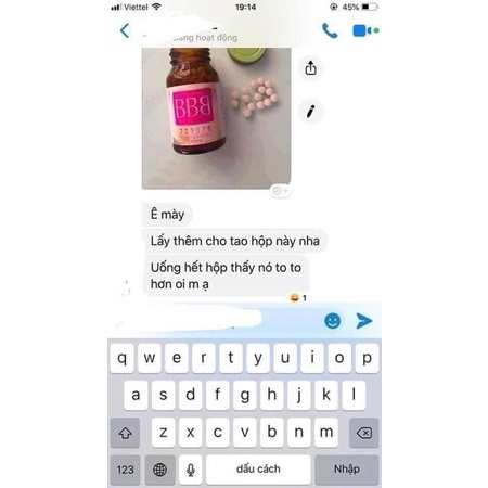 Viên Uống Nở Ngực Orihiro BBB Best 300 viên Nhật Bản