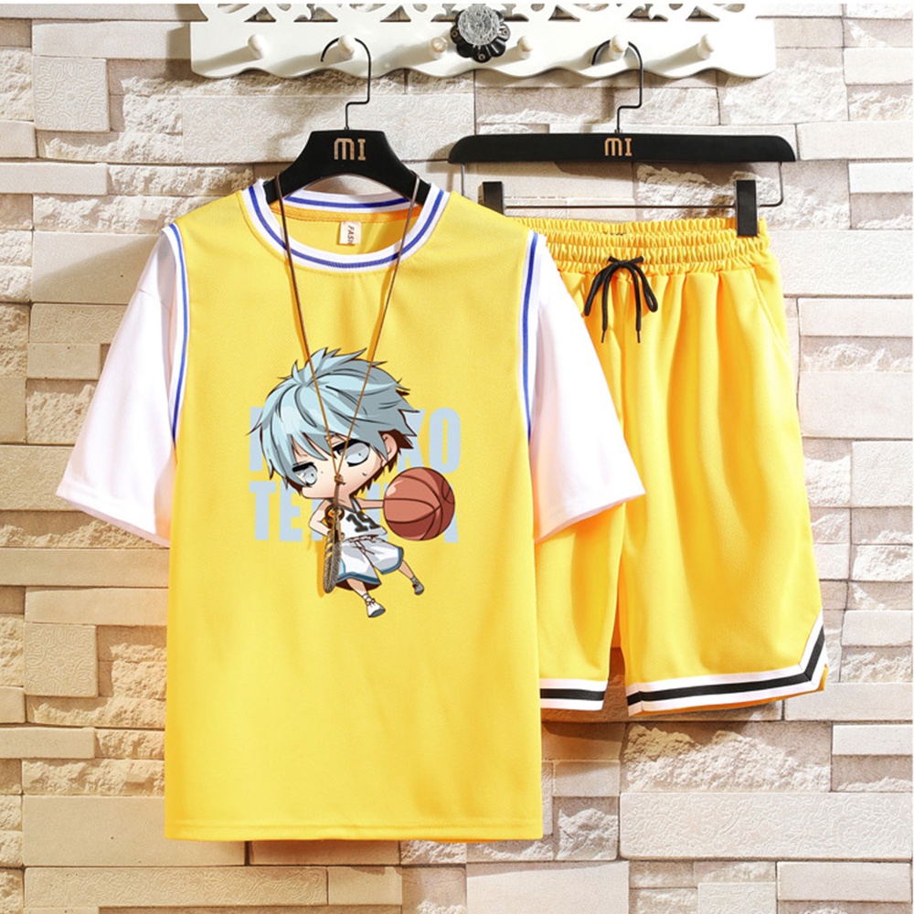 Set Quần Áo Thể Thao Nam Cộc Tay In Hình Cầu Thủ Bóng Chày Hot Trend Mùa Hè 2023 sozo - SET NAM 016C