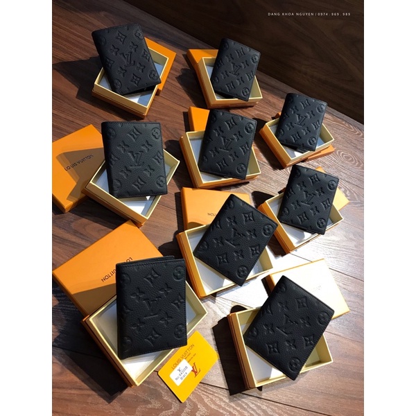 VÍ NAM LV VÂN HOA DÁNG ĐỨNG HÀNG FULL BOX