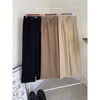Quần Culotes xếp ly