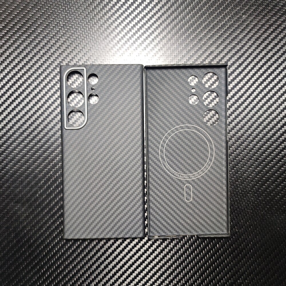 Ốp Điện Thoại Sợi carbon Mỏng Cho Samsung Galaxy S22 S 23 Ultra S23 plus / S22