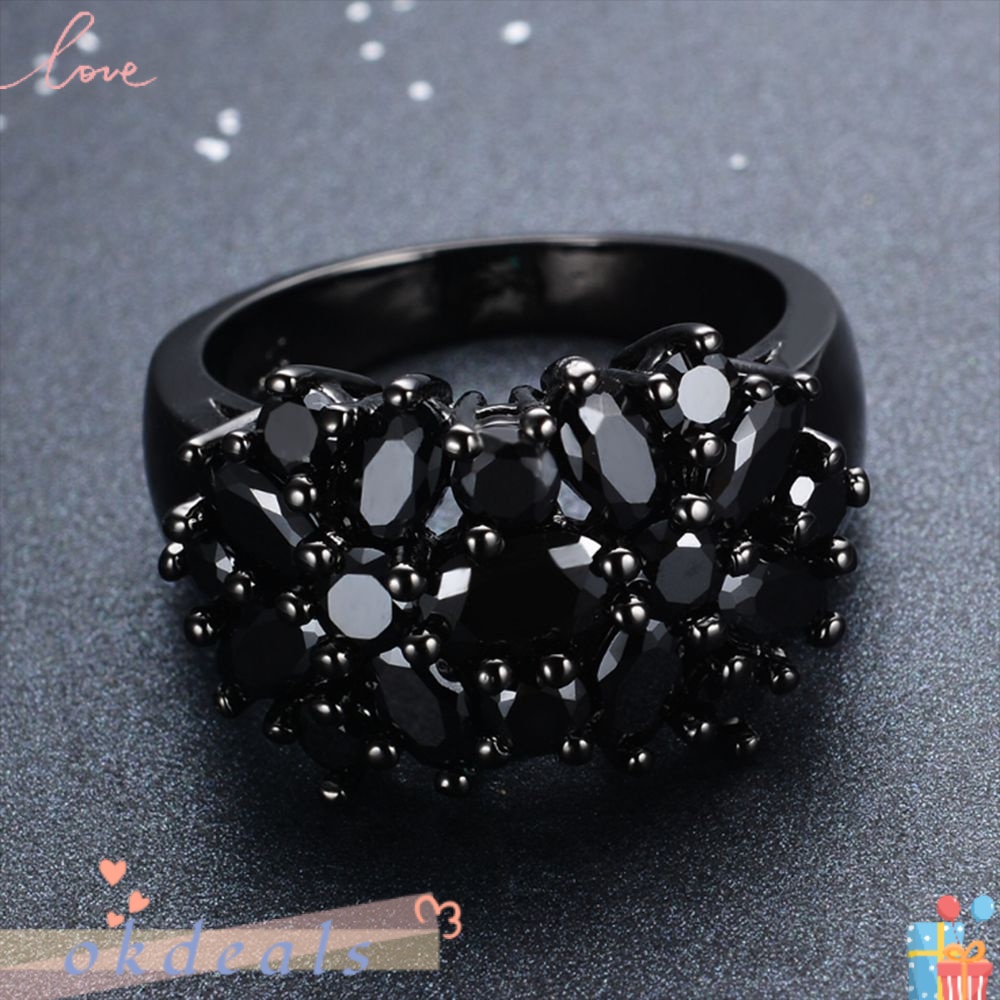 Nhẫn OKDEALS Hình Oval Viền Thời Trang Cho Nam