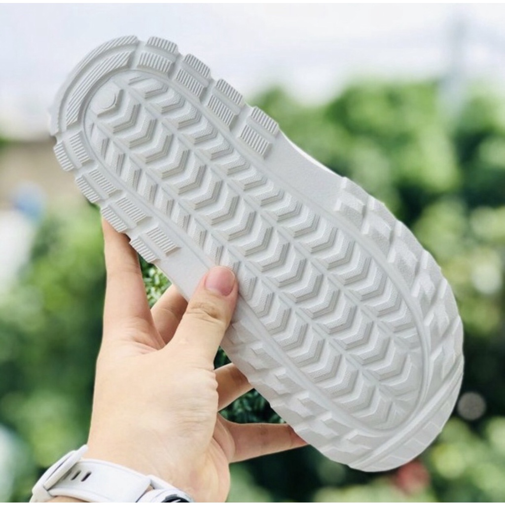 Dép 𝐂𝐎𝐕𝐄𝐑𝐍𝐀𝐓 -FREESHIP + Form chuẩn- thể thao quai ngang nam nữ Covernat đế độn 4cm có tem mác C trắng quai xanh mint