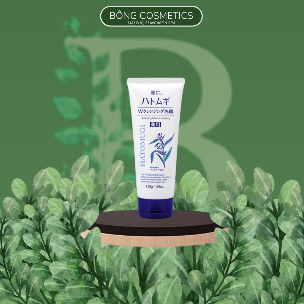 Sữa Rữa Mặt Trắng Da Hatomugi 130g