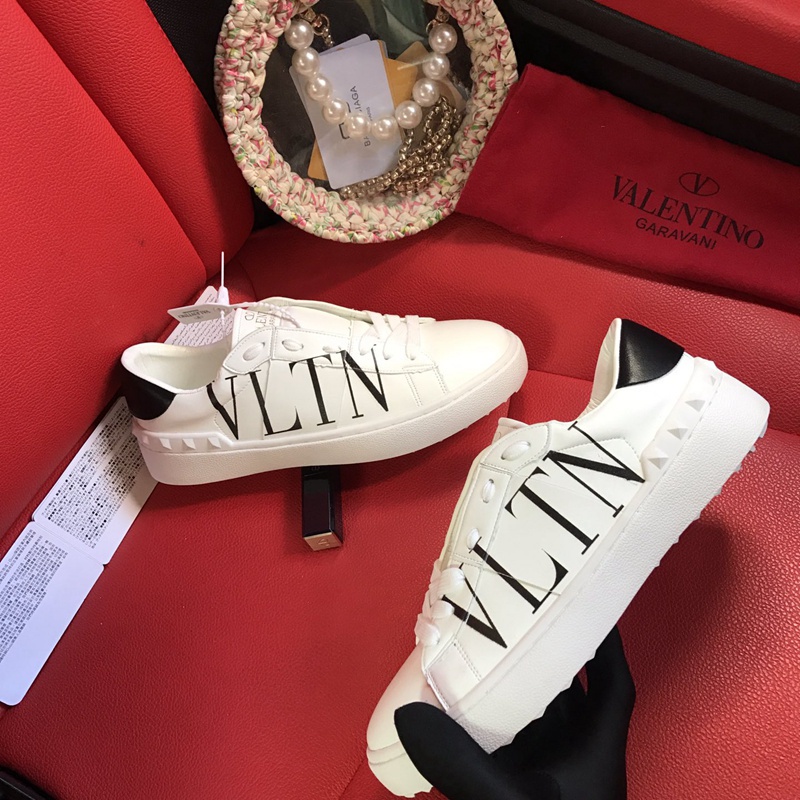 Giày Thể Thao Valentino 2021 Họa Tiết Quả Cam 3D Dễ Thương Cho Các Cặp Đôi