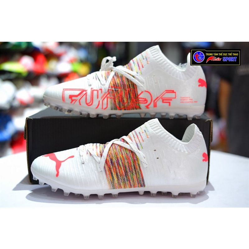 Giày bóng đá Pu-ma Future Z 1.2 MG - TRẮNG ĐỒNG(size39-45)